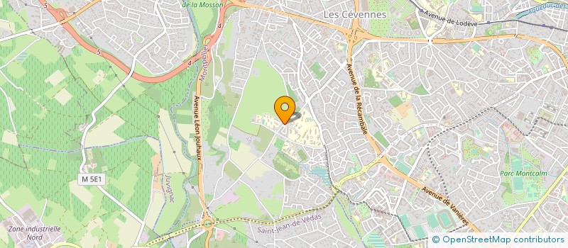 localisation de l'entreprise ETUDE RECHE FORMA PERMA IRTS LANGU ROUS à MONTPELLIER