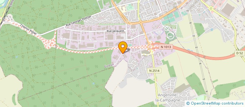localisation de l'entreprise ETUDE RECHERCHE POUR L'ASSAINISSEMENT à EVREUX