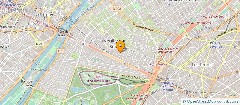 localisation de l'entreprise ETUDE RICHEPANSE à NEUILLY-SUR-SEINE