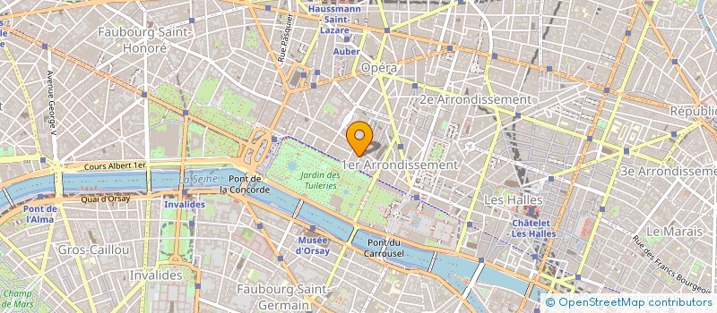 localisation de l'entreprise ETUDE SAINT GERMAIN à PARIS