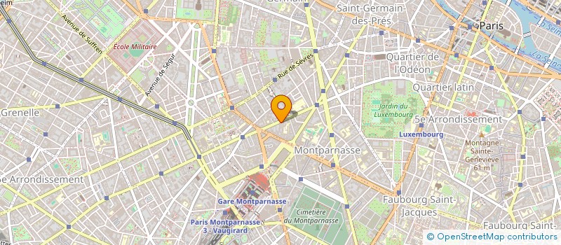localisation de l'entreprise ETUDE SINGULIERE  PARIS