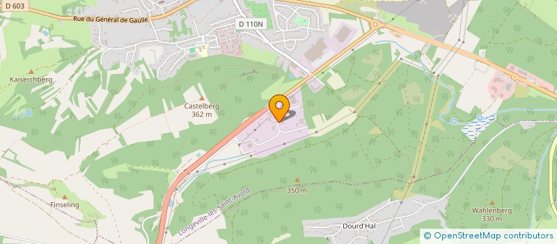 localisation de l'entreprise ETUDE SOUDAGE ASSISTANCE à LONGEVILLE-LES-SAINT-AVOLD