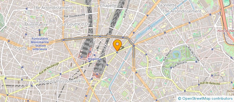 localisation de l'entreprise ETUDE TECHNIC BATIMENT  PARIS