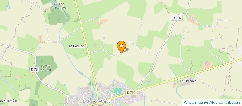 localisation de l'entreprise ETUDE TECHNIQUE DU HAUT ANJOU - MACHINES SPECIALES à SEGRE-EN-ANJOU BLEU