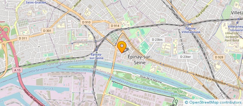 localisation de l'entreprise ETUDE TECHNOLOGIE REALISATION TUYAUTERIE à EPINAY-SUR-SEINE