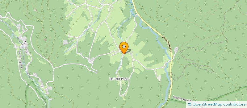 localisation de l'entreprise ETUDE THERMIQUE.FR  TAINTRUX