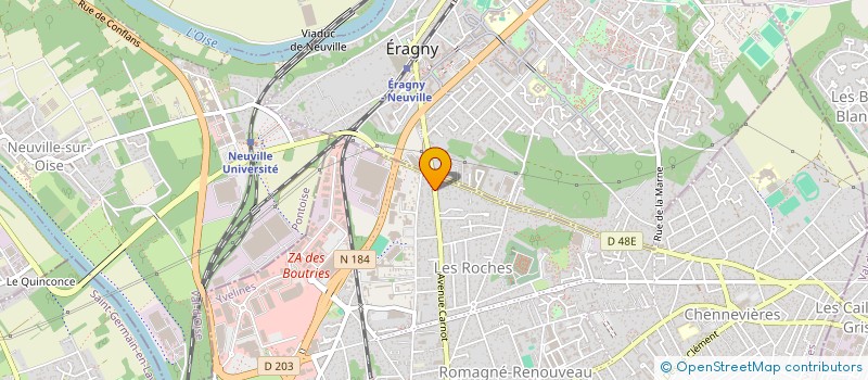 localisation de l'entreprise ETUDE VENTE DISTRIBUTION à CONFLANS-SAINTE-HONORINE
