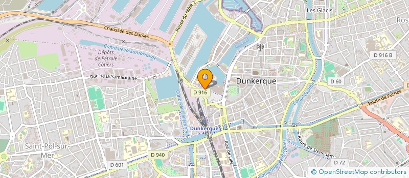 localisation de l'entreprise ETUDEDK à DUNKERQUE