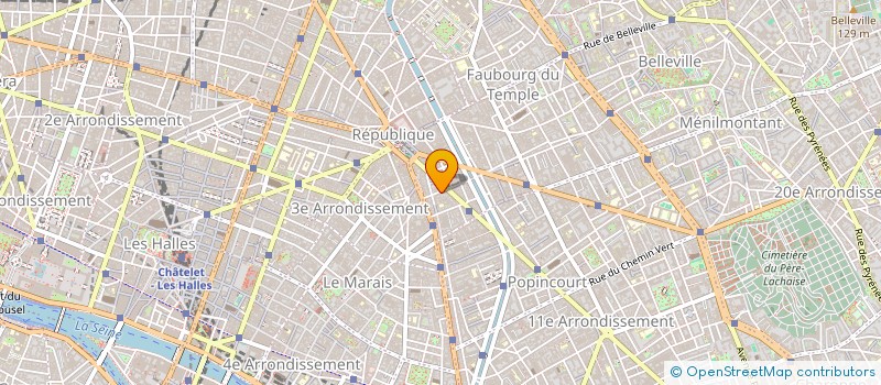localisation de l'entreprise ETUDES ASSURANCES GESTION à PARIS