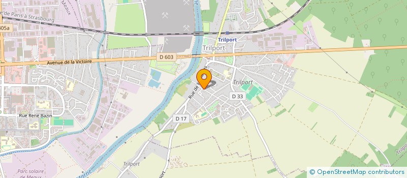 localisation de l'entreprise ETUDES AVS à TRILPORT