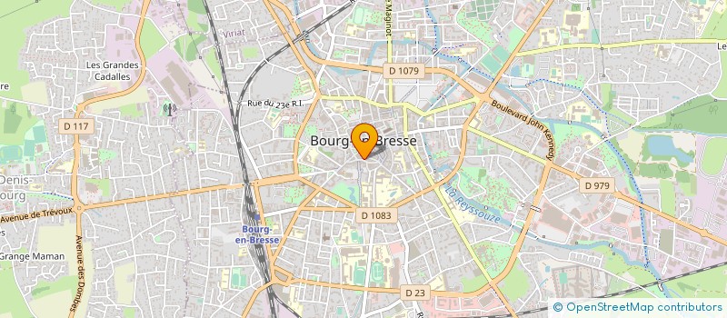 localisation de l'entreprise ETUDES CONCEPTS REALISATIONS à BOURG-EN-BRESSE