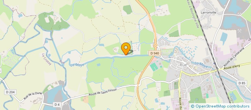 localisation de l'entreprise ETUDES CONSEILS ET NEGOCE  RUE