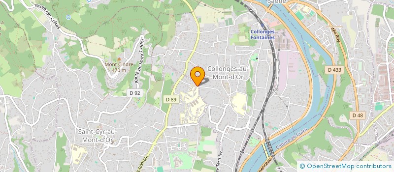 localisation de l'entreprise ETUDES CONSEILS ET SUIVIS TECHNIQUES à COLLONGES-AU-MONT-D'OR