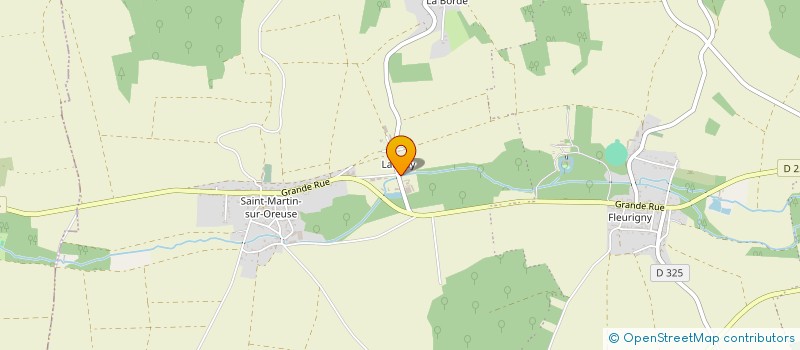 localisation de l'entreprise ETUDES CONSEILS INGENIERIE  THORIGNY-SUR-OREUSE