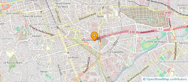 localisation de l'entreprise ETUDES COORDINATION ASSIST ECONOMIQUE à MARSEILLE