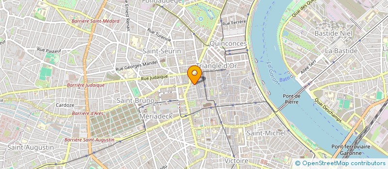 localisation de l'entreprise ETUDES DIRIGEES NOTRE DAME BORDEAUX  BORDEAUX