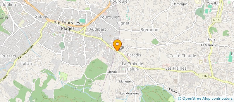 localisation de l'entreprise ETUDES ECONOMIQUES SPECIALISEES à LA SEYNE-SUR-MER