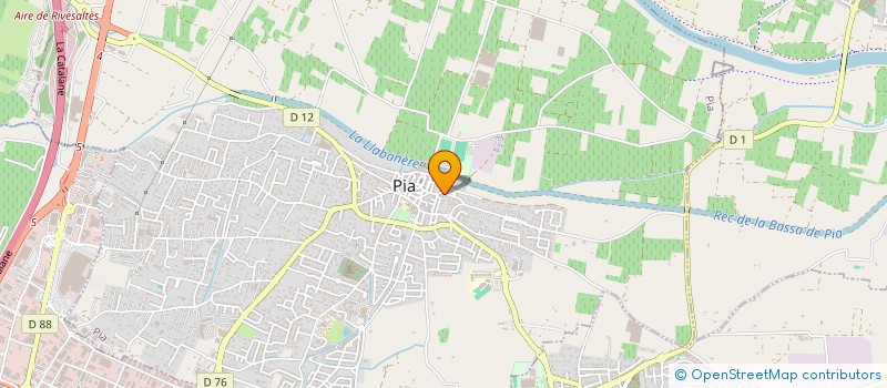 localisation de l'entreprise ETUDES ET CONCEPTIONS TECHNIQUES à PIA
