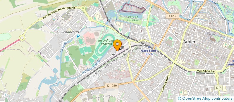 localisation de l'entreprise ETUDES ET CONSEIL AUX ENTREPRISES à AMIENS