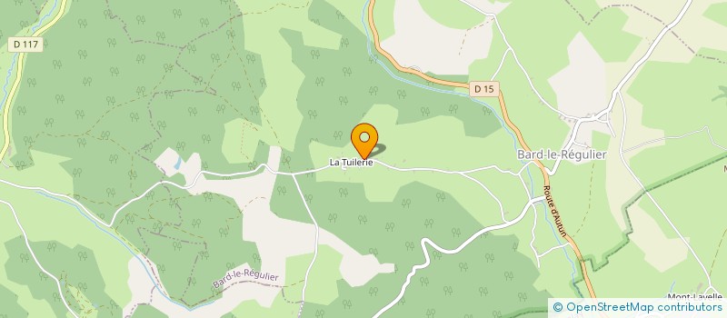localisation de l'entreprise ETUDES ET CONSEILS TECHNIQUES à BARD-LE-REGULIER