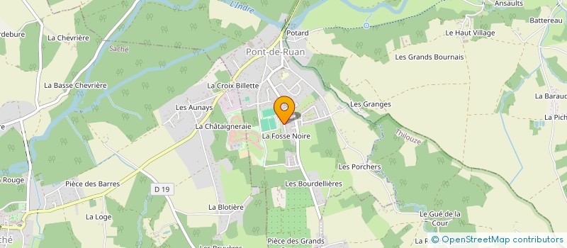 localisation de l'entreprise ETUDES ET CREATIONS METALLIQUES  PONT-DE-RUAN