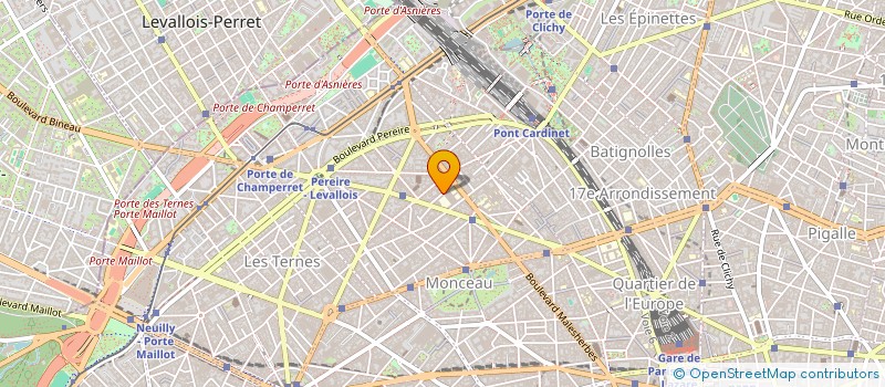 localisation de l'entreprise ETUDES ET GESTION SA  PARIS