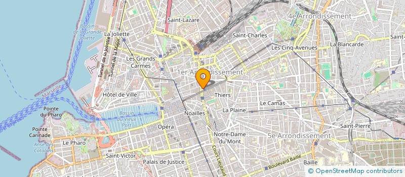 localisation de l'entreprise ETUDES ET INTERV EN FORMATION CONTINUE à MARSEILLE