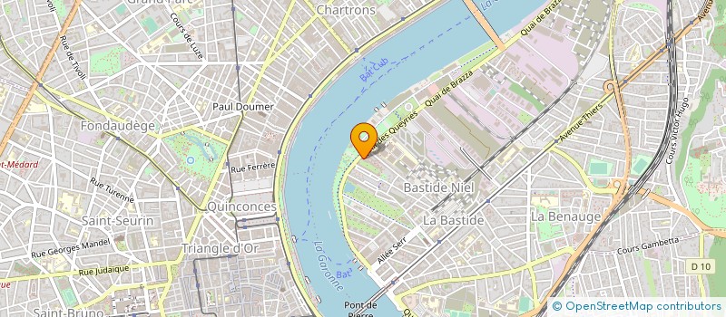 localisation de l'entreprise ETUDES ET MEDIAS à BORDEAUX
