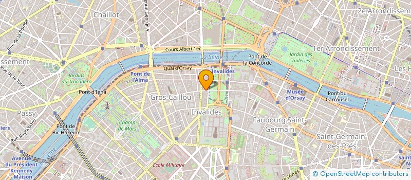 localisation de l'entreprise ETUDES ET PRODUCTIONS SCHLUMBERGER à PARIS