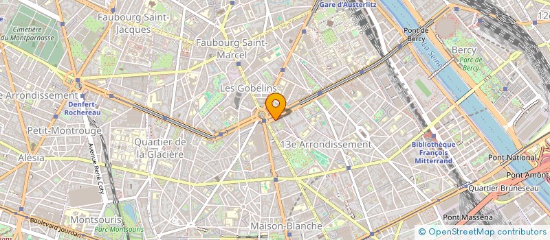 localisation de l'entreprise ETUDES ET REAL BESOINS INFORMA  PARIS