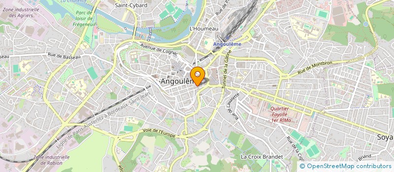 localisation de l'entreprise ETUDES ET REALISATIONS MUSICALES à ANGOULEME