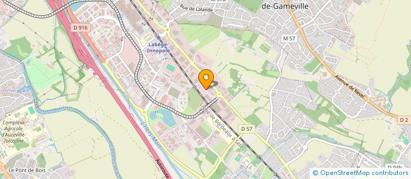 localisation de l'entreprise ETUDES ET REALISATIONS TECHNIQUES à LABEGE