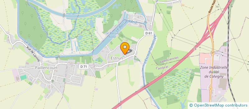 localisation de l'entreprise ETUDES ET RECHERCHES SUR L'AVENIR DES SOCIETES ET DU MONDE (ERASM)  ESTRUN