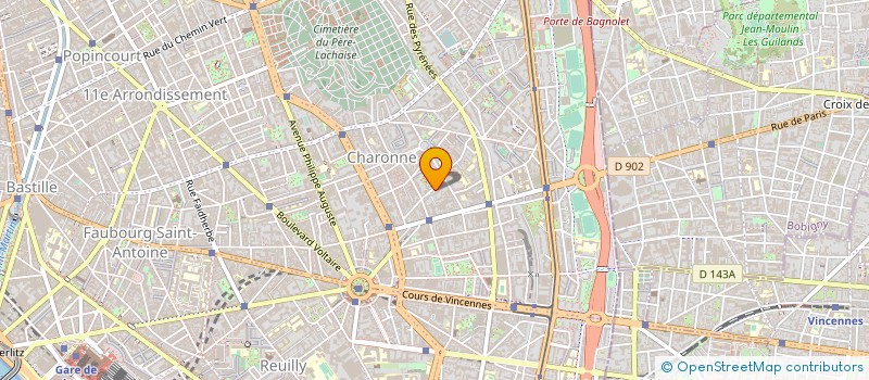 localisation de l'entreprise ETUDES ET RECHERCHES SUR LE TRAVAIL à PARIS