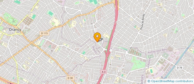 localisation de l'entreprise ETUDES ET TRAVAUX FERROVIAIRE à LES LILAS