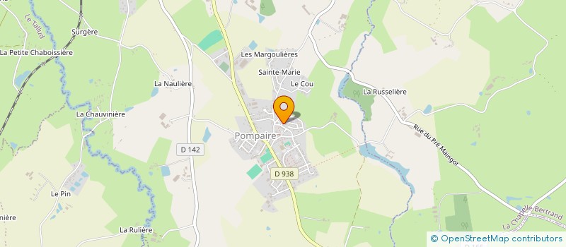 localisation de l'entreprise ETUDES.FC  POMPAIRE