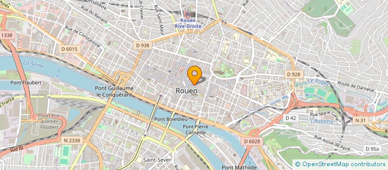 localisation de l'entreprise ETUDES GENERALE ELECTRICITE à ROUEN