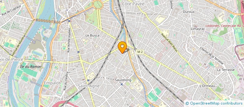 localisation de l'entreprise ETUDES IMMOBILIERES à TOULOUSE