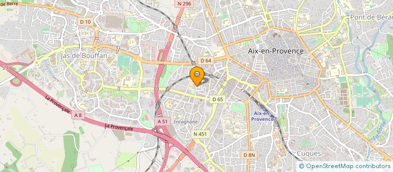 localisation de l'entreprise ETUDES LOGICIELS ANALYSES INFORMATIQUE à AIX-EN-PROVENCE