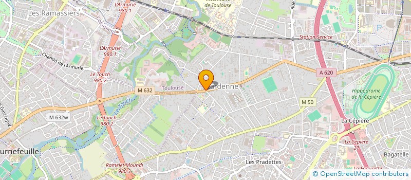 localisation de l'entreprise ETUDES MAINTENANCE INDUSTRIELLE à TOULOUSE
