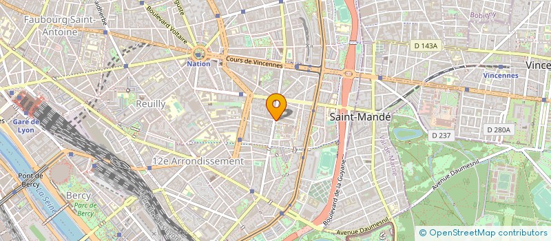 localisation de l'entreprise ETUDES MALADIES METABOLIQUES à PARIS