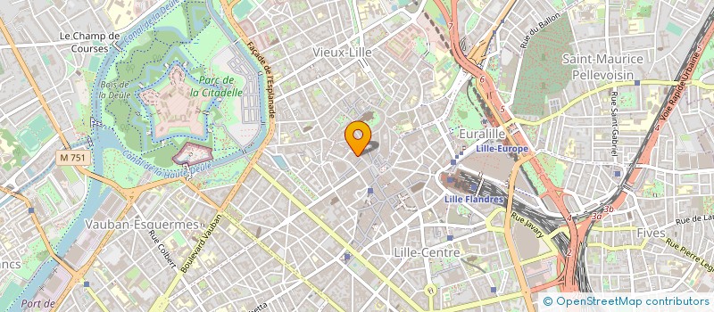 localisation de l'entreprise ETUDES MATHEMATIQ INFORMATIQ STATISTIQUE à LILLE