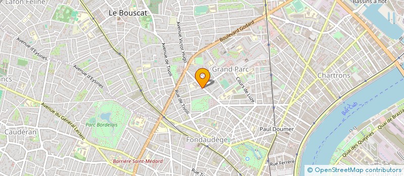 localisation de l'entreprise ETUDES MEDICALES ET TECHNIQUES HOSPITALI à BORDEAUX