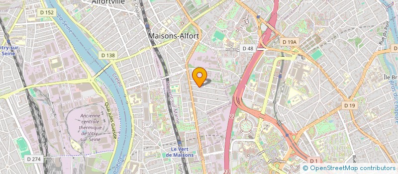 localisation de l'entreprise ETUDES MOYENS SERVICES à MAISONS-ALFORT