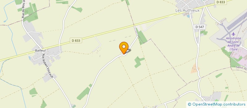 localisation de l'entreprise ETUDES PROJETS MACONNERIE  CHAVIGNY BAILLEUL