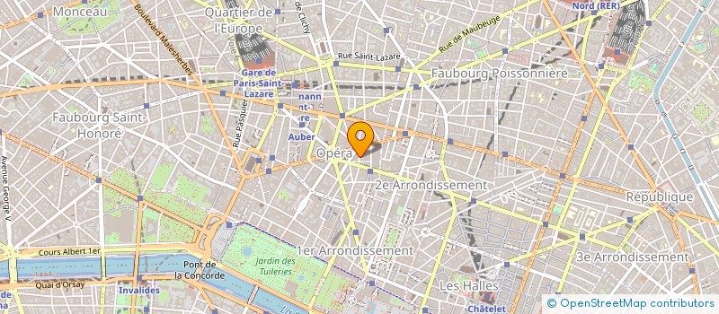 localisation de l'entreprise ETUDES PROMOTION SYSTEME TROIS à PARIS