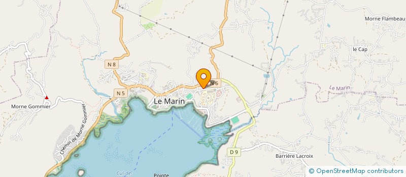 localisation de l'entreprise ETUDES REALIS TECHNI SARL à LE MARIN