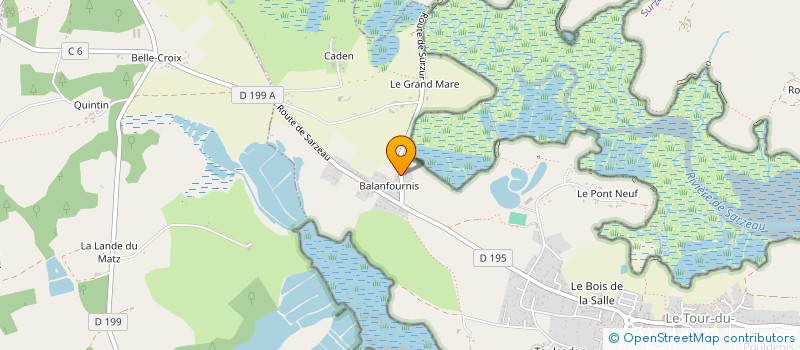 localisation de l'entreprise ETUDES REALISAT CONSEILS INFORM INDUSTRI  LE TOUR-DU-PARC