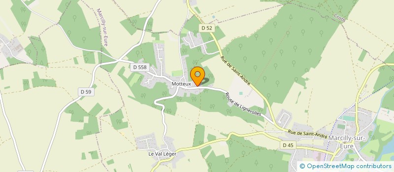 localisation de l'entreprise ETUDES REALISATIONS IDEES NOUVELLES à MARCILLY-SUR-EURE