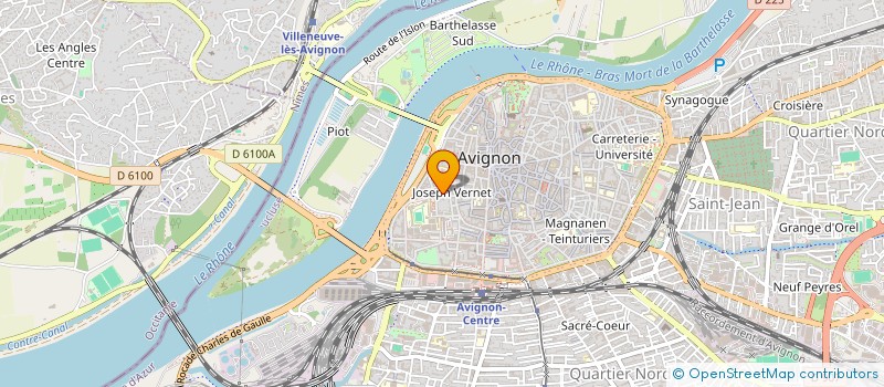 localisation de l'entreprise ETUDES REALISATIONS MEDICO SOCIALES à AVIGNON